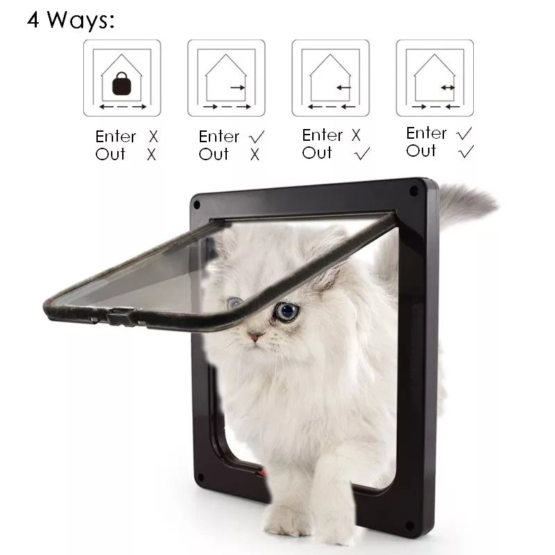 Pet Door for Cats and Dogs - Interior and Exterior