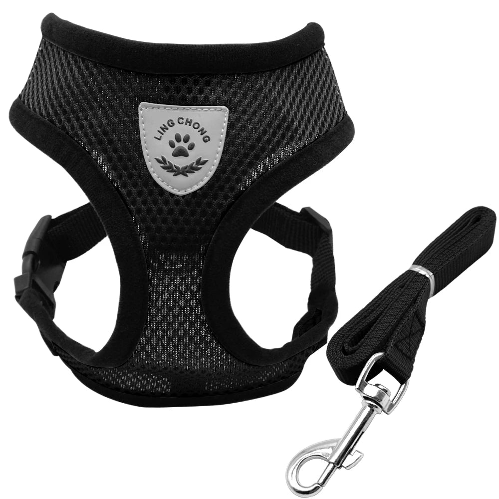 Breathable Air Nylon Mesh Pet Harness