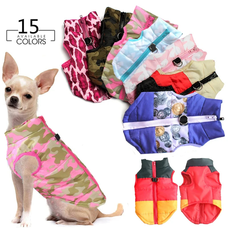 Padded Winter Pet Jacket