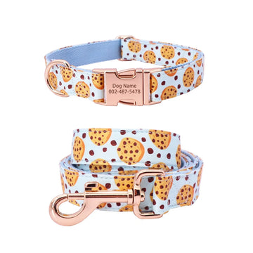 Cookie Dog Collar and Leash