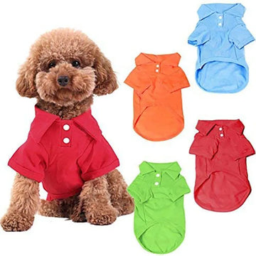 Candy Colored Pet Polo Shirt