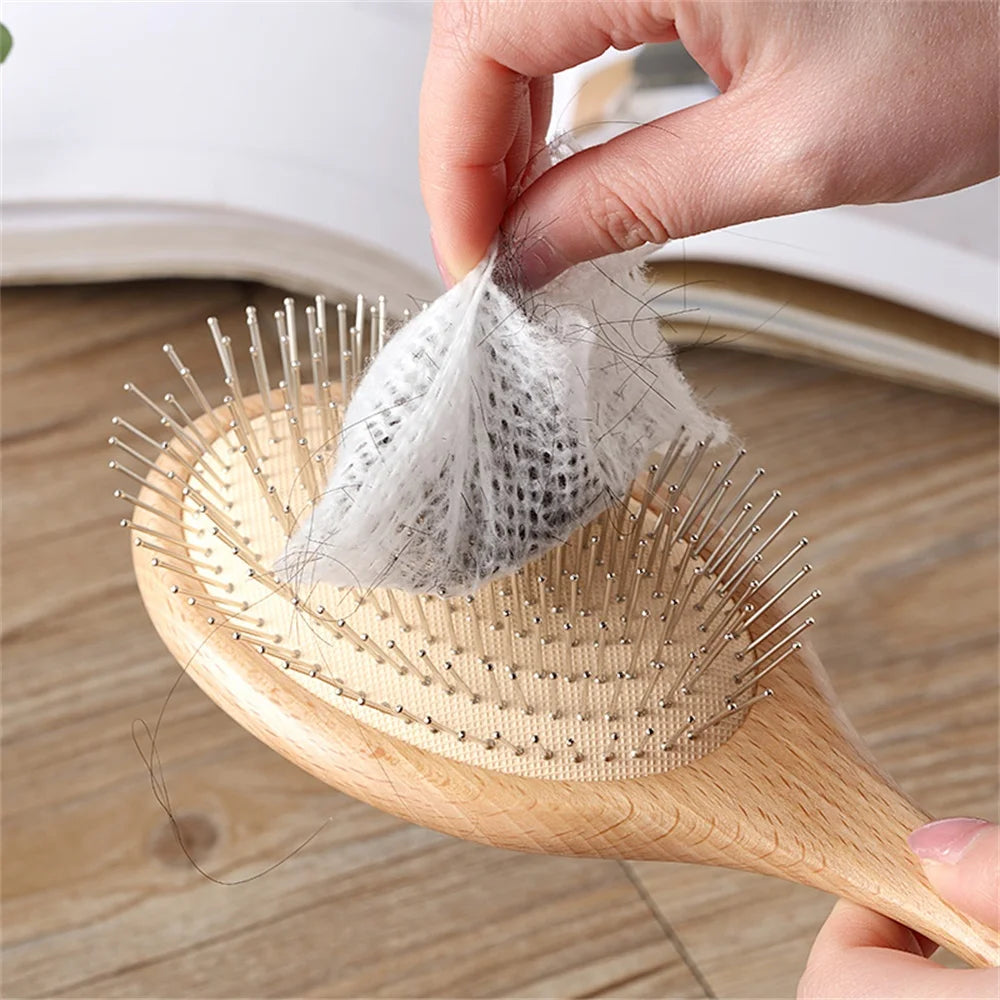 50 Pcs Cleaning Net For Hair Brushes & Combs