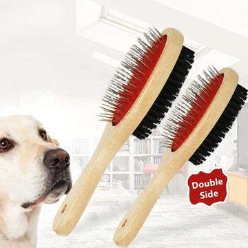 2-in-1 Pet Grooming Brush