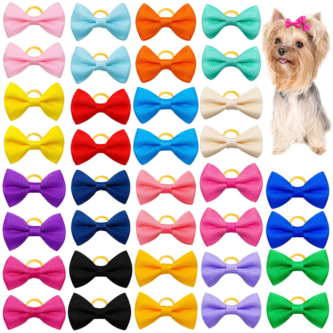 Pet Hair Rubber Bands