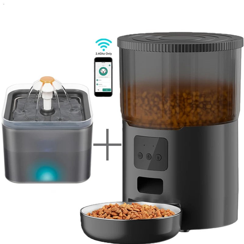 All-in-One Pet Feeder with WIFI Option